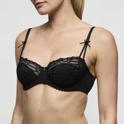Preview: Marie Jo Noova balcony half padded A-E cup, color black