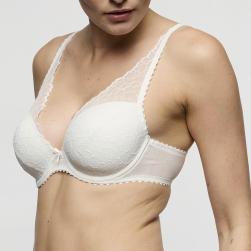 Preview: Marie Jo Azelie unterlegter tief dekolletierter Bügel BH Cup B-E, Farbe natur