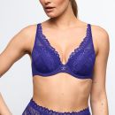 Marie Jo Cerina unterlegter Bügel BH tief dekolletiert Cup B-E, Farbe velvet blue