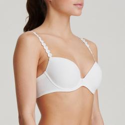 Preview: Marie Jo Tom padded bra round shape B-F cup, color white