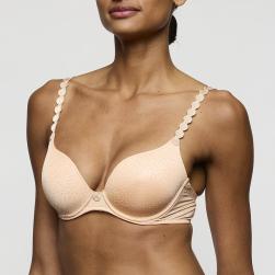 Preview: Marie Jo Tom padded wire bra heart shape A-F cup, color peach whisper