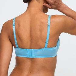 Preview: Marie Jo Tom padded bra - balcony B-F cup, color azure delight