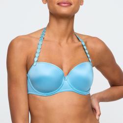 Preview: Marie Jo Tom padded bra - balcony B-F cup, color azure delight