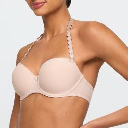 Preview: Marie Jo Tom Außenträger Bügel BH unterlegt Cup B-E, Farbe caffe latte