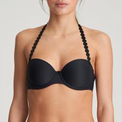 Preview: Marie Jo Tom padded bra - balcony A-E cup, color graphite