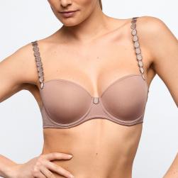 Marie Jo Tom Balconette Bügel BH unterlegt Cup B-F, Farbe cosmetic