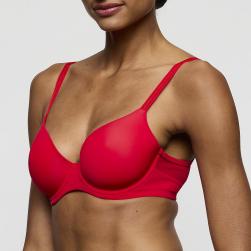 Preview: Marie Jo Louie full cup spacer bra A-E cup, color true red