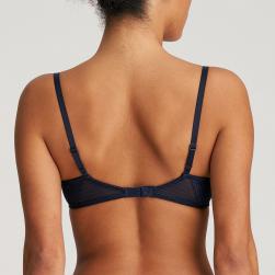 Preview: Marie Jo Tokuda padded bra - balcony B-E cup, color velvet blue