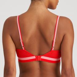 Preview: Marie Jo Jude padded wire bra heart shape A-E cup, color rouge