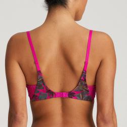 Preview: Marie Jo Cuzco padded wire bra heart shape A-E cup, color tropical fusion