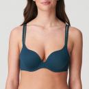 Marie Jo Tom mini padded wire bra heart shape A-F cup, color empire green