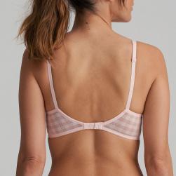 Preview: Marie Jo Jereme half padded deep plunge wire bra, color glossy pink