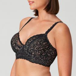 Preview: PrimaDonna Twist I Do deep plunge balcony longline C-D cup, color black