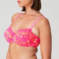 Preview: PrimaDonna Twist Verao full cup wire bra C-H cup, color l.a. pink