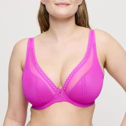 PrimaDonna Twist Vivgirl halb unterlegter Bügel BH tief dekolletiert Cup C-G, Farbe cactus flower