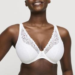 PrimaDonna Twist Rupi halb unterlegter Bügel BH tief dekolletiert Cup C-G, Farbe natur