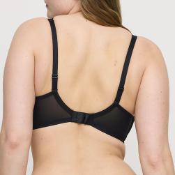 Preview: PrimaDonna Twist Rupi half padded wire bra deep plunge C-G cup, color black