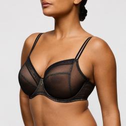 Preview: PrimaDonna Twist Cools Bügel BH Vollschale Cup B-G, Farbe schwarz