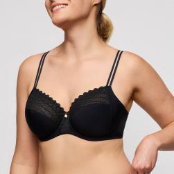 Preview: PrimaDonna Twist Twist Side Bügel BH Vollschale Cup B-G, Farbe graphit