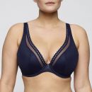 PrimaDonna Twist Wowgirl halb unterlegter Bügel BH tief dekolletiert Cup B-G, Farbe evening blue