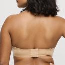 Preview: PrimaDonna Satin trägerloser Bügel BH, Farbe cognac