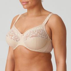 Preview: PrimaDonna Deauville bra comfort upper cup, color caffe latte