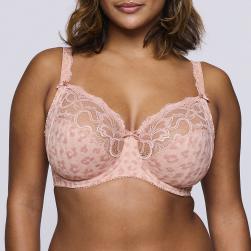 PrimaDonna Madison full cup wire bra B-E cup, color sweet dust