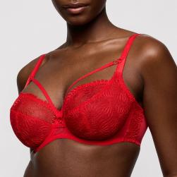 Preview: PrimaDonna Sophora balcony tulip seam E-G cup, color true red