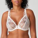 PrimaDonna Springdale deep plunge wir bra C-G cup, color natural