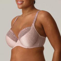 Preview: PrimaDonna Monterrey half padded balcony tulip seam C-G cup, color vintage pink