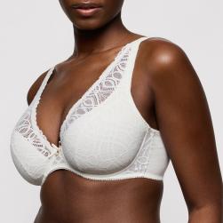 Preview: PrimaDonna Salerno half padded wire bra deep plunge C-G cup, color natural