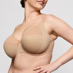 Preview: PrimaDonna Salerno Bügel BH Vollschale Cup I-M, Farbe candy ginger