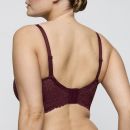 Preview: PrimaDonna Salerno Bralette Cup C-G, Farbe evening red