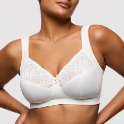 PrimaDonna Salerno full cup wireless bra B-G cup, color natural