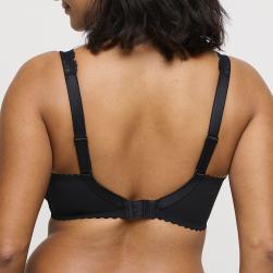 Preview: PrimaDonna Shimla balcony wire bra vertical seam C-G cup, color black