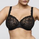 PrimaDonna Solisse balcony wire bra horizontal seam C-G cup, color black