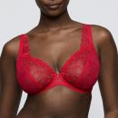 PrimaDonna Solisse Bügel BH tief dekolletiert Cup C-G, Farbe true red
