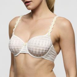 Preview: Marie Jo Avero full cup wire bra seamless B-E cup, color ivory petal