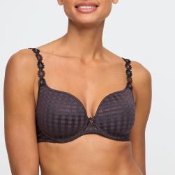 Marie Jo Avero padded wire bra heart shape A-E cup, color sweet chocolate