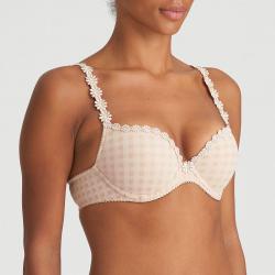 Preview: Marie Jo Avero push up wire bra A-D cup, color caffe latte