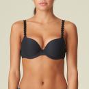 Marie Jo Tom push up wire bra A-D cup, color charcoal