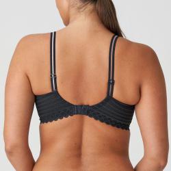 Preview: PrimaDonna Twist East End padded balcony wire bra C-H cup, color charbon