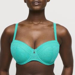 PrimaDonna Twist Palermo Balconette Bügel BH unterlegt Cup C-H, Farbe sunny teal
