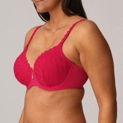 Preview: PrimaDonna Twist Los Ayala padded bra - heart shape C-H cup, color sangria