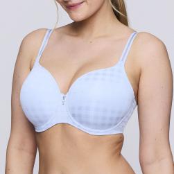 Preview: PrimaDonna Twist Chikone padded bra - heart shape C-H cup, color heaven blue