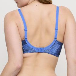 Preview: PrimaDonna Twist Mauna Bügel BH unterlegt Herzform Cup C-G, Farbe twill Blue