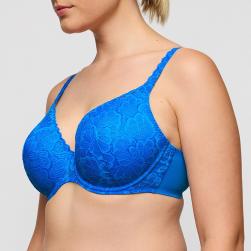 Preview: PrimaDonna Twist Mocuto padded bra - heart shape B-G cup, color blu china