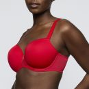 Preview: PrimaDonna Twist Wowgirl Balconette Bügel BH unterlegt Cup B-G, Farbe true red
