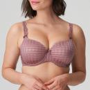 PrimaDonna Madison padded bra - heart shape Cup F-G, color satin taupe