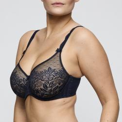 Preview: Primadonna Madison Bügel BH Vollschale nahtlos Cup C-H, Farbe velvet blue